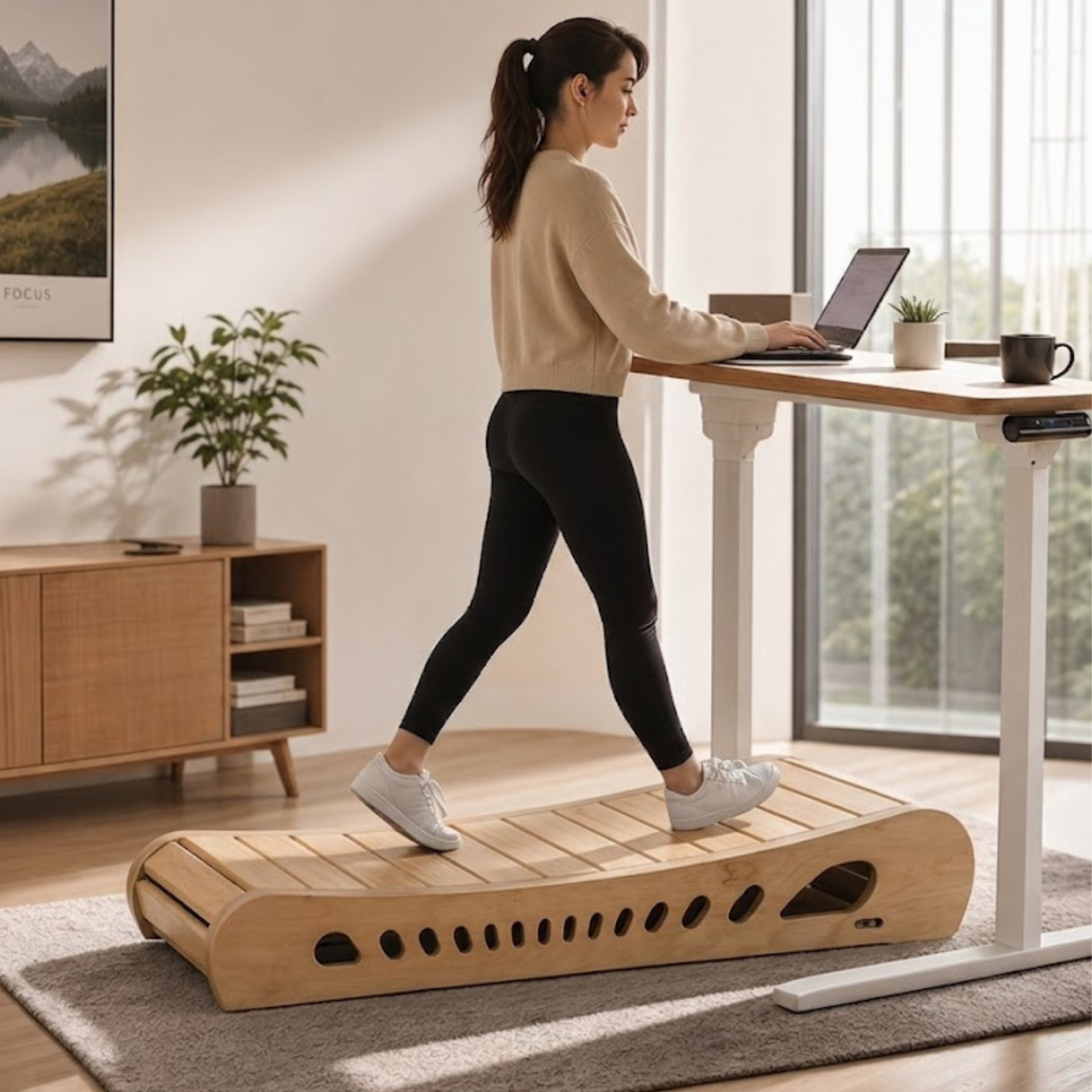 WoodFlow Office Walker